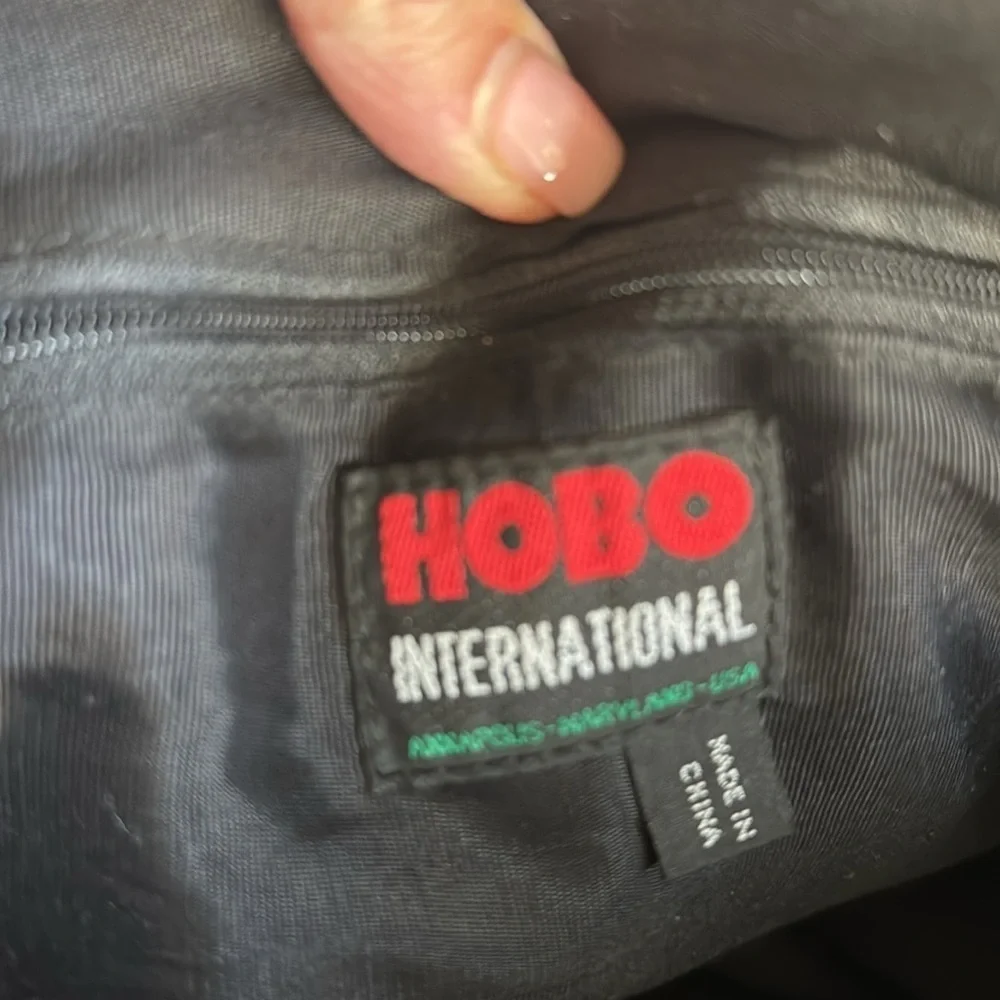 HOBO INTERNATIONAL Lap top bag Black Multi compartments Nylon Simple Basic Work